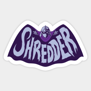 Shred-Man Sticker